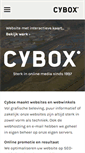 Mobile Screenshot of cybox.nl